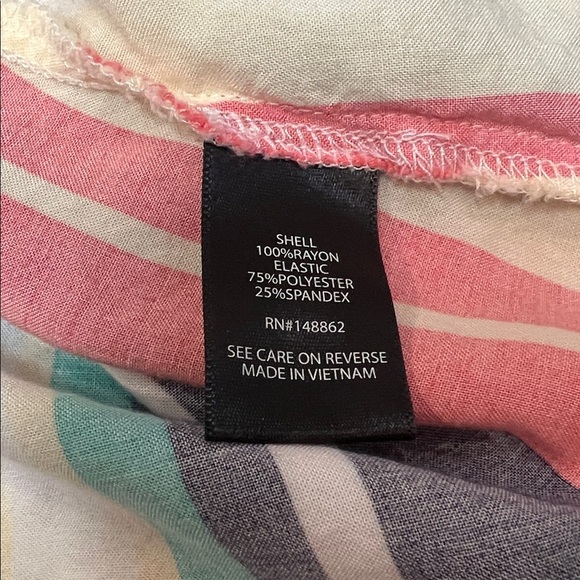 Torrid Multicolor Striped Tank Top - Picture 3 of 7